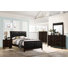 Ensemble de chambre à coucher double 5 pièces Najier Cappuccino
