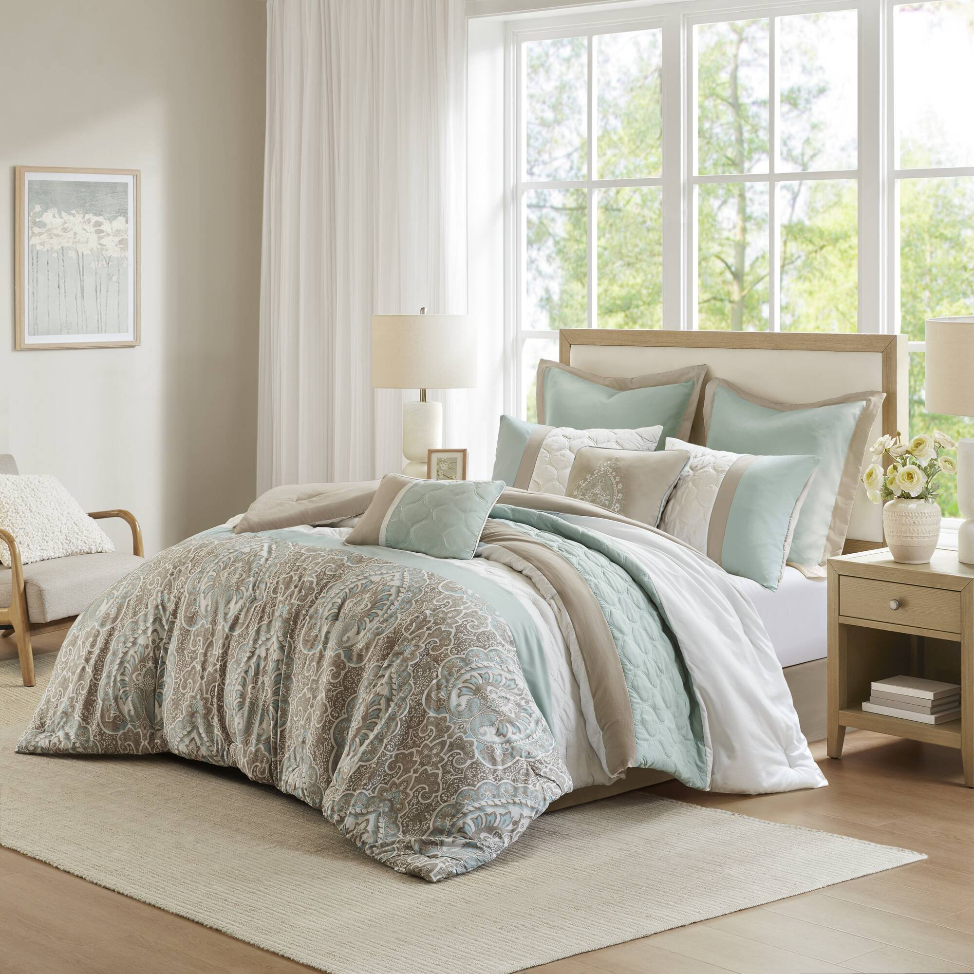 Keller+8+Piece+Comforter+Set