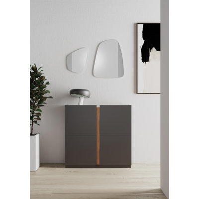18 Pair Shoe Storage Cabinet