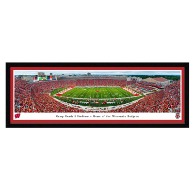 Wisconsin Badgers Football par James Blakeway - photographie panoramique non encadrée