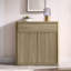 Buffet de rangement de 34,6 po de largeur avec tiroir et armoire à hauteur réglable Cesiro-115694080-123415711