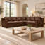 Madison Heirloom Quality RC Corner Sofa in Buttery Soft 100% Top Grain Leather, Made to Order-1276715040