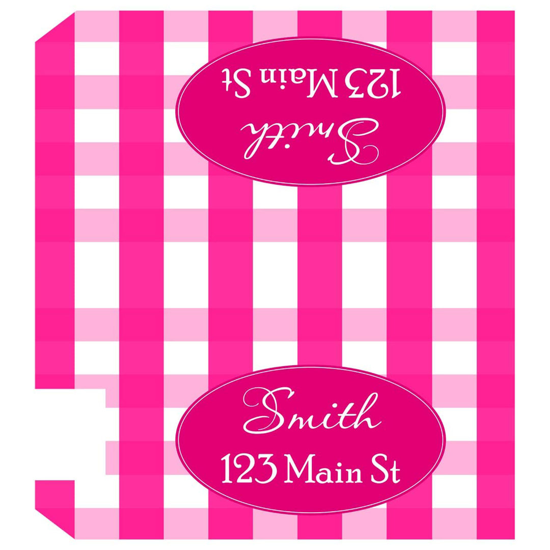 Vinyl Text & Numbers Mailbox Cover VWAQ 