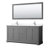 Avery 72'' Double Bathroom Vanity with Marble Top-51712093-51978324-51712096