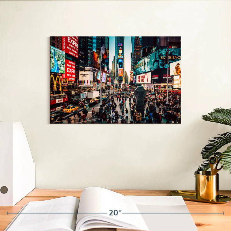Ravi Iconic Times Square, 8" H x 12" W