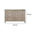 Commode 6 tiroirs Alaunna