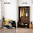 31.5'' Hall Tree with Bench and Shoe Storage-1349713626