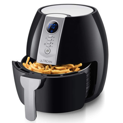 Air Fryer, 4.2 Quart Electric Hot Airfryer Oven Oilless Cooker for Quick Easy Meals, Nonstick Frying Pot, UL Certified,1500w -  KIBNOF, KQZG035