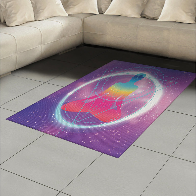 Tapis décoratif Indie High Density, Rectangle— 4 pi x 5 pi 8 po