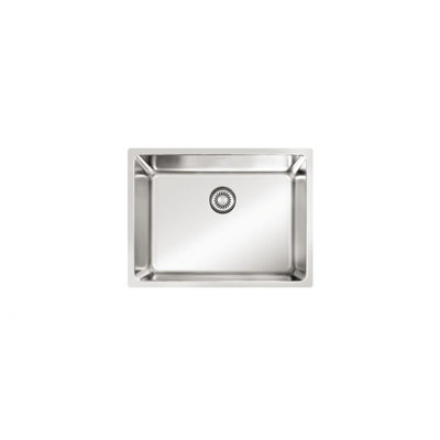 17 Stories 440mm W Single Bowl Stainless Steel Kitchen Sink