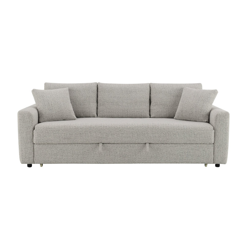Canapé-lit modulaire Beige Boucle