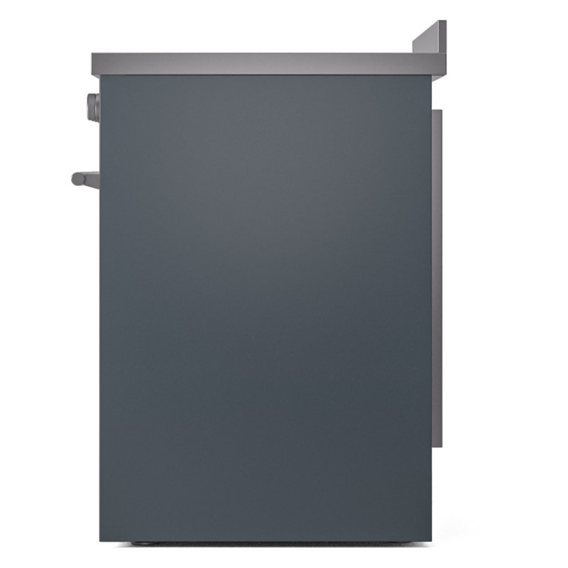 ILVE Professional Plus II 30 in Induction Range, Blue Gray/Stainless Steel