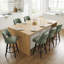 Ensemble de 6 tabourets de bar 26,4 ", pieds en bois massif noir et repose-pieds en métal-1487483737-1487483739