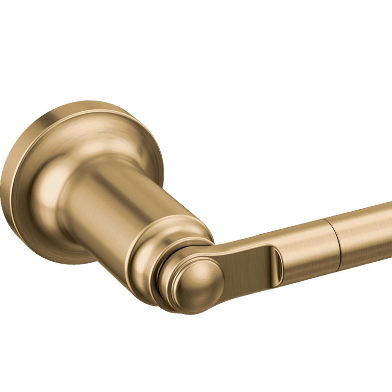 Delta Saylor Wall Mounted 8" Hand Towel Bar in Stainless Steel Finish, Champagne Bronze