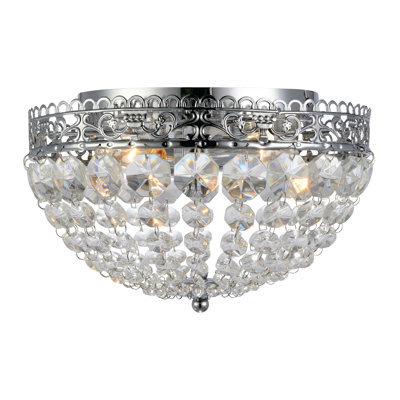 Ross Crystal Flush Mount