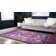 Tapis ivoire/violet Yareli