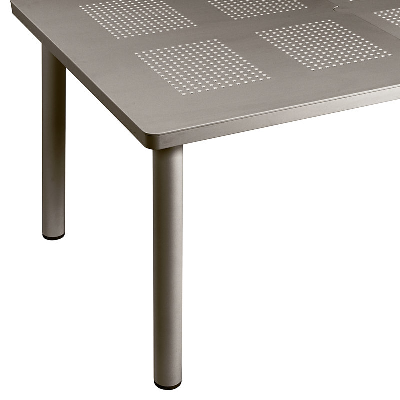 Lemeiux 8 - Person Patio Dining Set with Extendable Rectangular Table, Grey
