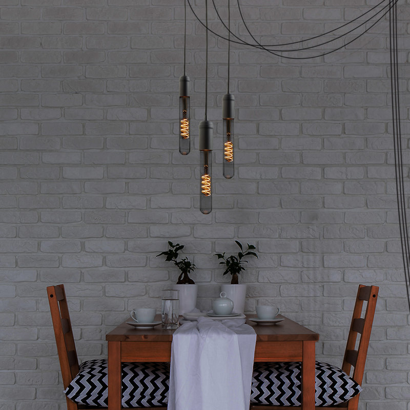 7 Watt (60 Watt Equivalent), T9 LED, Dimmable Light Bulb, Warm White (2150K) E26/Medium (Standard) Base