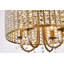 Plafonnier semi-encastré 4 lumières 17 po Dusin-61751749-61751750-61869714