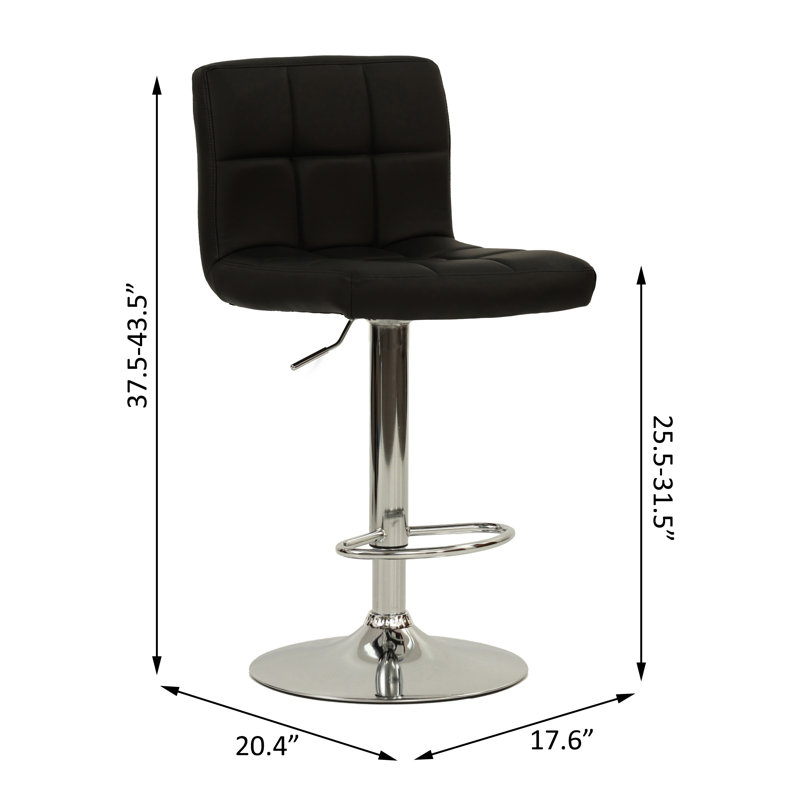 Tabourets de bar, Noir, noir, noir, noir