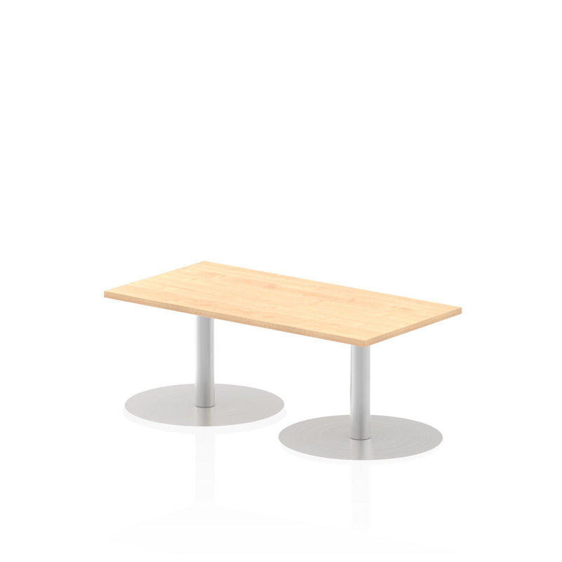 Leondre Rectangle Manufactured Wood Conference Meeting Table, 47.5cm H x 120cm W x 60cm D, Maple