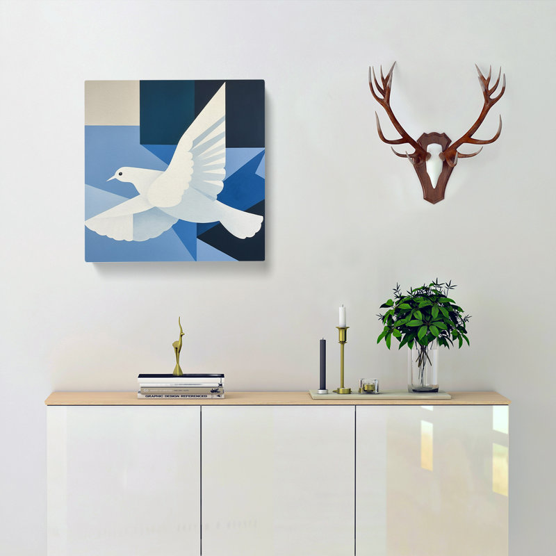 Modern Wall Art - Wrapped Canvas, 50cm H x 50cm W x 3cm D