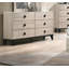 Meuble de chambre à coucher de style moderne avec commode 1 pièce et tiroirs 6X tiroirs-364743063