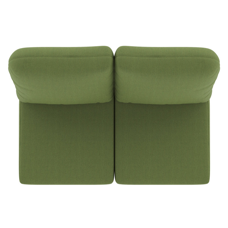 Indoor/Outdoor Sunbrella® Seat/Back Cushion, Spectrum Cilantro Sunbrella® Plainweave