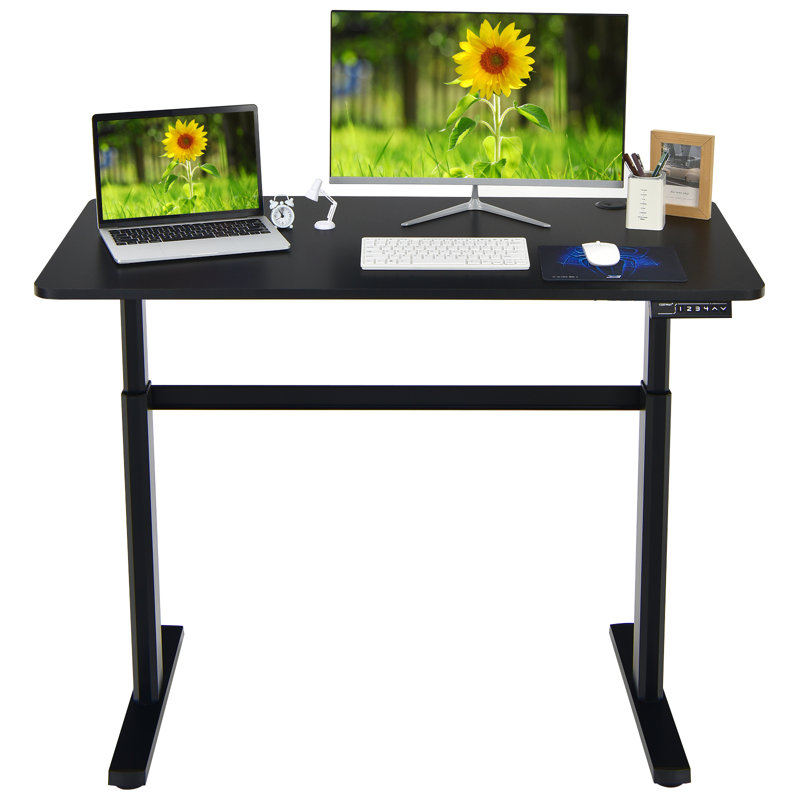 Lasse Adjustable Height Steel Standing Desk