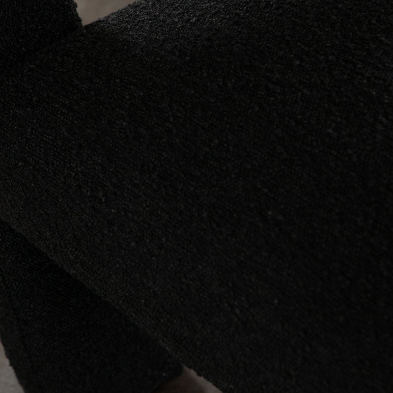 Scout Dining/Accent Chair In Black Boucle Fabric