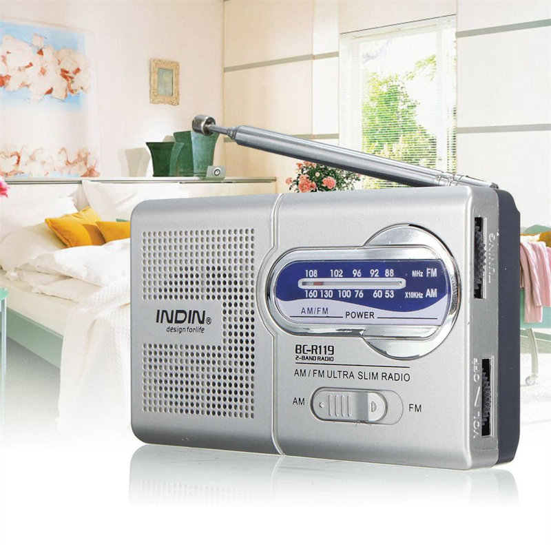 Radio portative décorative 