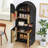 Evalyn 71" Arched Pantry Cabinet-114234431
