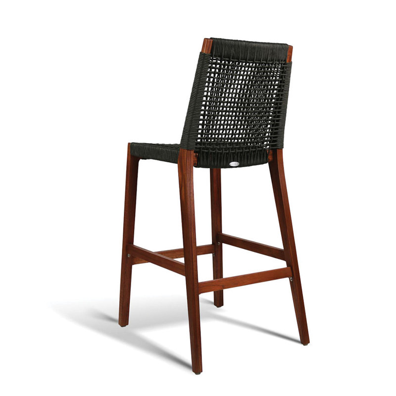 Lure Bar Stool, Charcoal