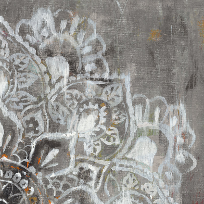 Mandala In Neutral II Sq II by Danhui Nai - Wrapped Canvas Painting, 91cm H x 91cm W