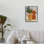 Vases occidentaux abstraits, brun et orange, par Melissa Wang - impression