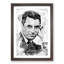 Cary Grant in Abstract - Picture Frame Graphic Art Print-55681015-55681011