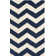 Teresita Hand Tufted Wool Chevron Rug