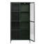 Arnika 75" Fluted Glass Dining Cabinet-1520013062