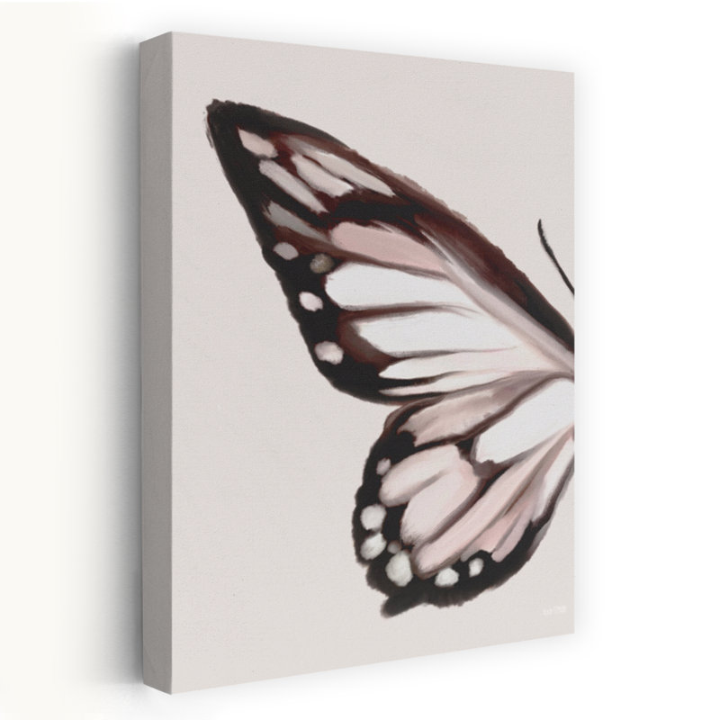 Butterfly Wings I Contemporary Butterfly Nature Art, 36" H x 24" W