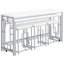 Wozniak 5-Pcs Multipurpose Counter Height Table Set