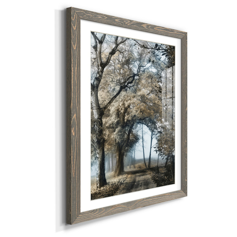 Road To Tom Demain - reproduction d'art sur papier, H 31,5 po x l 23,5 po x P 1,5 po, Gris