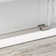 60'' W x 76'' H Single Sliding Frameless Shower Door with 5/16"(8mm) Clear Tempered Glass