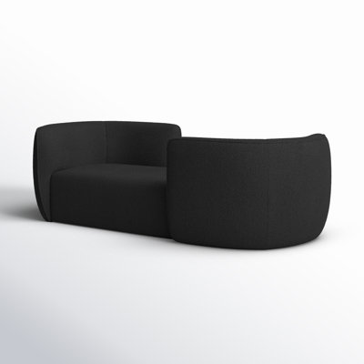 Orbit 70" Boucle Chaise Lounge by Wade Logan