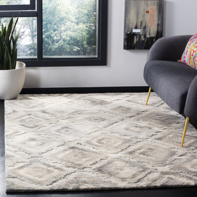 Wyndham Hand Tufted Wool Geometric Rug