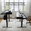 Bureau debout à base ajustable en métal avec tiroirs ajustables-460111939-418075021