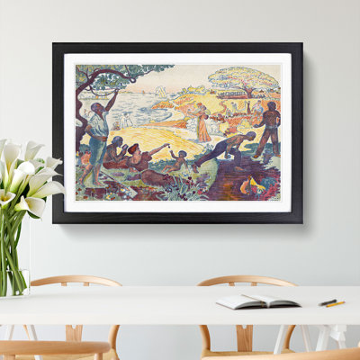 Harmonious Times by Paul Signac - Framed Print