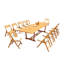Surfliner Outdoor 13 - Piece Teak Dining Set