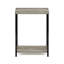 Wogina Industrial Metal Frame End Table, 1-Pack-1333382388