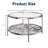 Dhulin Glass Round Coffee Table for Living Room