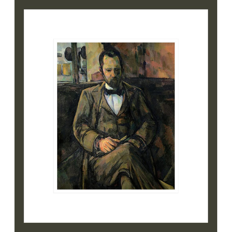 Portrait d'Ambroise Vollard par Paul Cézanne, H 15,74 po x l 13,75 po